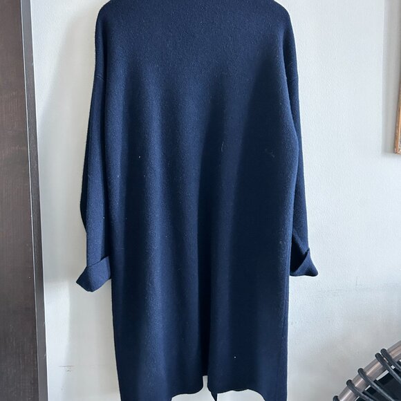 100% Cashmere Double Knit housecoat  / robe  / Housecoat - The Cashmere Project - Picture 2 of 6